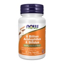 Sekarang Suplemen Makanan, 8 Milyar Acidofil & Bifidus, Dairy, Soy dan Gluten Free, Strain Verifikasi, 60 Veg Capsules