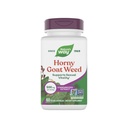 Nature 's Way Horny Goat Weed Premium Extract Seksual Vitalitas, * Non- GMO, Vegan, 60 Kapsul