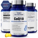1MD Nutition CoQ10 - for Heart Health Production - Health Suplement for Men & Women - Coenzim Q10 Softgel - 60 days