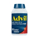 Advil Pain Reliever and Fever Reducer, Pain Relief Medicine with Ibuprofen 200mg for Headache, Backache, Menstrual Pain and Joint Pain Relief - 300 Talet berlapis