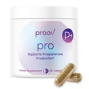 Proov - Pro - Promotres Progesterone Produksi - Perbaikan Hormone untuk Perempuan - Dukungan Fertilitas & Menopause - Vitex, Ashwagandha, Maca - Herbal Supplemen - 30 Kapsul - 2 Bulan Suppply