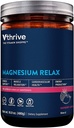 Magnesium Relax Powder - Mendukung Relaksasi Stress & Muscle - Raspberry Lemon (16,9 oz)
