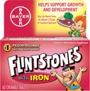 Flintstones Children 's Multivitamin Plus Iron Chewable Tablet, 60- Count (Paket 3)