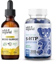 Wild & Organic Mood Dukung Tincture 2 lf oz & 5 HTP Gummies