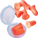 Apex Soft Foam Ear Plugs dengan Case, NRR 33db, 1 Paket, 4 Pair dalam Setiap Paket