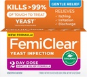 FemiClear Gentle Relief Formula 2 Day Treatment, lembut Formula untuk Individual Lebih Sensitif, All- Natural Ingredians Overal + External Itch Relief Oquit, Feminine Care Products