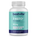 BESTVITE 7-Keto 50 mg DHEA (120 Vegetarian Capsules)