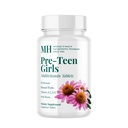 Program Kesehatan MICHAEL Naturopathic Pre- Teen Girls - 120 tablet Vegetarian - Daily Multivitamin untuk Pertumbuhan Kesehatan & Pengembangan - Kosher - 60 Servis