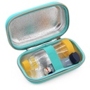 CasterEMATIX Asthma Inhaler Case Fits Inhaler Spacer For Dewata, Masks, Inhaler Holder and More - Compact Size Fits 6.25 "Maksimal, termasuk ASTHMA CASonly