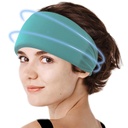 Crimmy Migraine Headache Relief Cap, Cooling Gel Headband Neck Chack Hat Mask, Soothing Ice Pack Head Cold Compress for Tension Stress & Hangover