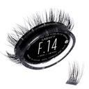 Lashify Fluffy 14mm Gossamer Extensions Refill, Black, Easy False Lashes To Add Fullness and Dimension
