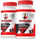 (2 Paket) Fortirise Max, Fortirise Max Resmi untuk Pria - Support Stamina and Energy Levels, All Natural Formula To Dukung Performance and Overall Health, Fortirise Max Pills Review (120 Capsules)
