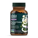 Gaia Herbs Crimp Relief - Suplemen Herbal untuk Keseimbangan Hormone & Penjepit Periode - Dibuat dengan Root Licorice Organik, Root Peony Putih, Turmerik & Lebih - 60 Vegan Capsules (60 Servings)