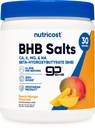 Nutricost BHB Salts Drink Mix (30 hamba, Peach Mango Flavored) (5G BHB Per Serving) - 0G Total Sugars, Produk Vegetarian