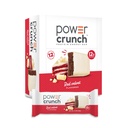Power Crunch Protein Waper Bars, Snacks Protein Tinggi dengan Rasa Lezat, Red Velvet, 1.4 Ounce (12 Count)