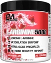 Tambahan Nucletion Nutlection Nitric Oxide Booster L-Arginine - Tambahan Potency Nitric Oxide Tinggi dengan 5000mg dari L Arginine untuk Enhanced Pumps Energy Muscle Growth dan Vasculity NO Booster