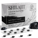 30.000 MG Shilajit Tablet, 100% Shilajit Pure, Himalaya Organik, Shilajit untuk Pria dan Wanita Kaya di Fulvic Acid & 85 + Telusuri Mineral, Suplemen Energi & Sistem Imune, 60 Cacah