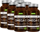 Igennus Advanced rTG Omega- 3 IFOS Certified Wild Fish Oil & Vitamin D3, 1-a-Day, Fatty Acids EPA & DHA, Fate Triglyeride Formud, Ultra & Nor-GMO, 360 Softgels