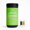 Keseimbangan Hormone for Women - PMS Dukungan Tambahan untuk Mood, Menstrual Cramp, Bloating, Hormone- Free Perimenopause & Menopause Dukungan, Chasteberry, Black Cohosh, St John 's Wart, 30 Paket Harian