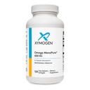 XYMOGEN Omega MonoPure 650 EC - Omega-3 Suplemen Minyak Ikan untuk Perempuan & Pria - dengan EPA, DHA & DPA - Lebih kecil Softgeels dengan absorsi 3X Greater - Dukung Hati & Cognition (120 Softgels)