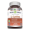 Amazing Formulas L-Lysine 1000 Mg Acid Suplemen Acid Acid 14; Tablet 12.4; Non-GM0 124; Gluten- Free 124; Dibuat di USA (1 Pack 124; 180 Count)