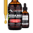 Lost Empire Herbs Nettle Root Extract Spaagyric Tacrture (2 fl oz) - Wild Harowed from Suplement for Men, Urinary Faction, BPH, Hair Loss - 3 Party Lab Tested