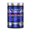 ALLMAX Esensial ARGININE HCL - 400 g - Plecursor untuk Sintesis Oxide Nitric - Vegan & Gluten Bebas - 200 Servis