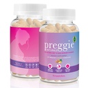 Preggie Three Lollies Affials Ginger Capsules - Morning Sickness Relief - Natural & Doctor Developped - 15 Servings (2 Capsules / Serving) - Supports Immune Defenation & Doctor Digetical Health