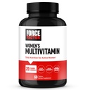 Force Factor Women 's Multivitamin, Multivitamin for Women to Dukung Hormone Balance, Energy, Imunity, and Gut Health, with 20 Vitamin & Minemins, Ashwagandha, Chasteberry, dan More, 60 tablet