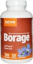 Jarrow Formulas Borage 1200 mg - 120 Softgels - Highest Potency Sourity Sourity Sourors of GLA - Supports Skin Health & Imune Fungsi - Dukungan untuk Mild PMS Discomfort - hingga 120 Servis