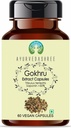 Gokhru Extract 500mg - 60 Vegetarian Capsules 124; Tribulus Terrestris 124; Semua Natural 124; 100% Vegan 124; Gluten- Gratis 124; GMP Certifikasi