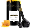 Shilajit Honey Sticks, 30 Sticks - Pure Himalaya Resin, Organ Honey & Saffron for Energy Boost, Immune Dukung & Vitalitas, SHILAJIT Honey Sticks for Men & Women