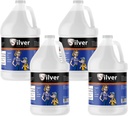 Dukungan Perak - Herbal Imune Supplemen Dukungan, Solusi Perak berukuran Nano, Immune Booster untuk Anak-anak, Pets & Dewas, Purified Silver, Memperkuat Sistem kekebalan Anda untuk Musim Dingin dan Flu - 4 Gallon