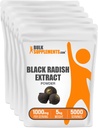 BelokSuplements.com Black Radish Extract Powder - Dukungan Hati - Ekstrak Black Radish Spanyol - Tambahan Hati - Suplemen Herbal untuk Kesehatan Hati dan Digetical (5 Kilogram - 11 Ibs)