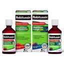 Robitsin DM Max Cough Plus Chest Contrable dan Robitsin Maximum Power Nighttime Cough DM, Dewasa Formula - 2 x 8 Fl Oz Bottles