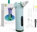 Kalikan-Functional Electric Ear Wax Removal Tool Ear Kit - Drying Ear Canal & Massaging Telinga, untuk Dewasa dan Anak-anak (Hijau)