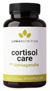 Luma Nutrition Cortisol Reducer and Manager - Ashwagandha + L-Theanine - Cortisol Suplemen Perempuan dan Pria - Stress Relief, Reserve Sleep, Detox, Lower and Control - 60 Kapsul