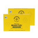 Pengurus lebah B.LXR Otak Fuel - Memory, Fokus dan Clemenity Liquid Formula, Mendukung Produktivitas Royal Jelly, Ginkgo Biloba, Bacopa Monnieri Keto Friendly, Gluten & Caffeine- Free, 6 ct (2)