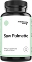 Whyesome Story Saw Palmetto for Women 124; Saw Palmetto Extract & Powder Blend 124; Dukung Rambut, Kulit, dan Nail Health 124; Keseimbangan Hormonal 124; 500mg Capsules 124 Hari Supply
