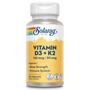 - Dengan 5000 IU Vitamin D sebagai Vit D3 dan 50 mcg Vitamin K2 sebagai Menoquinone MK7, Made Without Soy, 60- Day Affitee, 120 Serv, 120 VevCaps