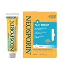 Neosporin + Maximum-Power Pain Relief Dual Action Cream, Aid Topical Antibiotic dan Analgesik Care of Minor Cuts, Scrapes and Burns, Polymyxin B & Pramoxine HCI, 1 oz