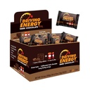 Penggerak Energi - Caffeinated Energi Ukuran Bite - Dark Chocolate Fuel dengan 150mg Caffeine - Long- Lasting for Gym, Workout, Dewasa - Besar Carb-Rendah-Sehat Snack - 30 Count