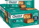 Quest Nutition Crispy Chocolate Coconut Hero Protein Bar, 15g Protein, 1g Sugar, 3g Net Carbs, Gluten Free Protein Snack, Keto Friendly, 12 Count