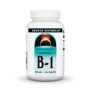 Sumber Vitamin B-1 Thiamin Potensi Tinggi 500mg, 100% Murni - 100 Tablet