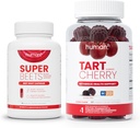 Humann SuperBeet Baet Root Capsules dan Tart Cherry Gummies