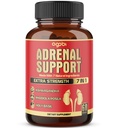 agobi 7in1 Adrenal Supplemen - sama dengan konsentrasi Ashwagandha, Panax Ginseng, Rhodiola Rosea & More - 60 Capsules 2 Bulan untuk keseimbangan Tubuh