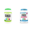 Orgain Tanaman Organik Based Protein Powder Bundle - Unsweetened, Vanilla Bean, and Superfoods (2 Produk)