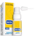 NAVEH PHARMA ® CleanEars 124; Fast-Acting Ear Wax Wax Removal Spray 124; Breaks Down & Dissolve Earwax in Just 1 Treatment 124; Clinically Proven to Be 300% More Effective W / Mineral Oil 14; Gentle & Safe & Safe 124; 0.5 Fl Oz