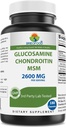 Brieofood Triple Power Glucosamin Chondroitin MS2600mg / Serving Capsules, Supports Healthy Gabungan, Kartilage dan Connective Netsures - Proote Joint Comfort & Flexibility 180 Count