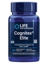 Ekstensi Hidup Cognitex ® Elite, sage, Blueberry, ashwagandha, fosphatidyserine, vinpocetine, Attention, Focus, Mood & Memory, Gluten-Free, Non-GMO, Vegetarian, 60 tablet